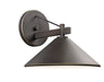 Ripley Indoor/Outdoor Wall 1-Light in Olde Bronze