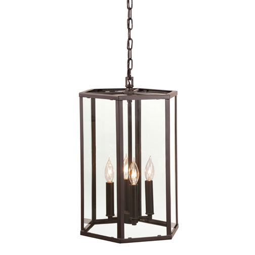 George 4-Light Pendant in Oil rubbed bronze