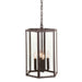 George 4-Light Pendant in Oil rubbed bronze