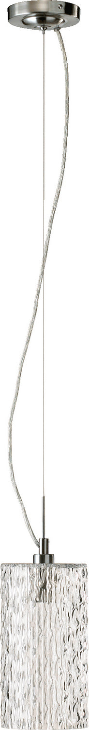 Transitional Pendant in Satin Nickel - Lamps Expo