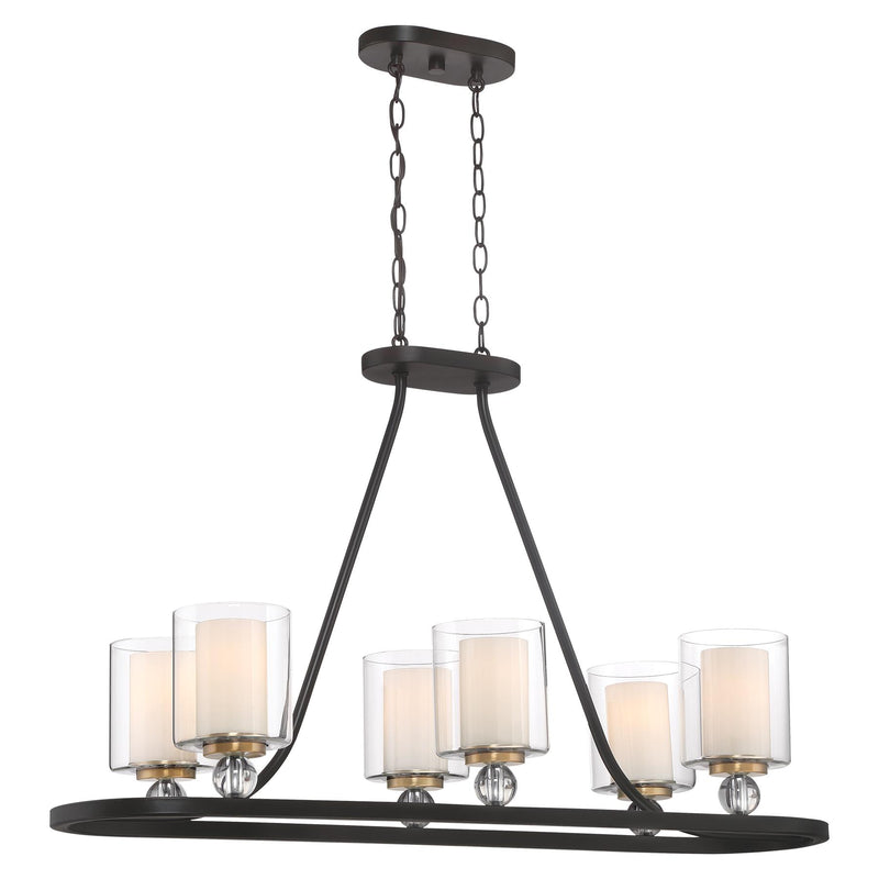 Studio 5 6-Light Island Fixture - Lamps Expo