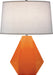 Robert Abbey (933) Delta Table Lamp with Oyster Linen Shade