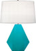 Robert Abbey (943) Delta Table Lamp with Oyster Linen Shade