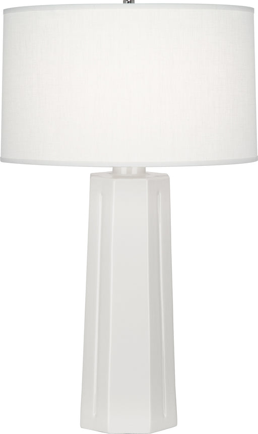 Robert Abbey (962) Mason Table Lamp with Oyster Linen Shade