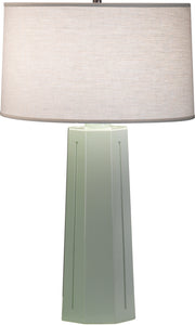 Robert Abbey (977) Mason Table Lamp with Oyster Linen Shade