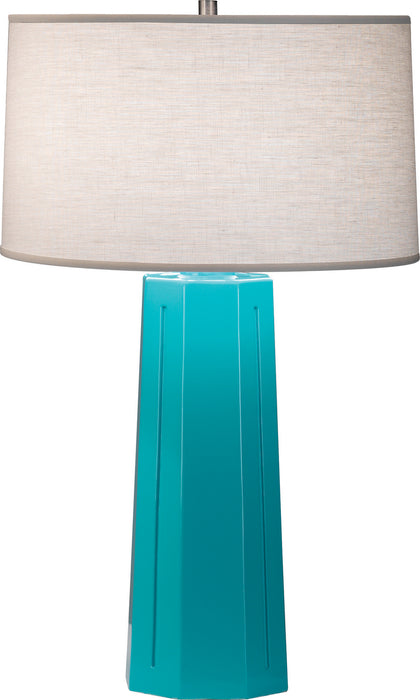 Robert Abbey (973) Mason Table Lamp with Oyster Linen Shade