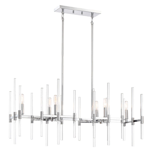 Pillar Island Fixture in Chrome - Lamps Expo