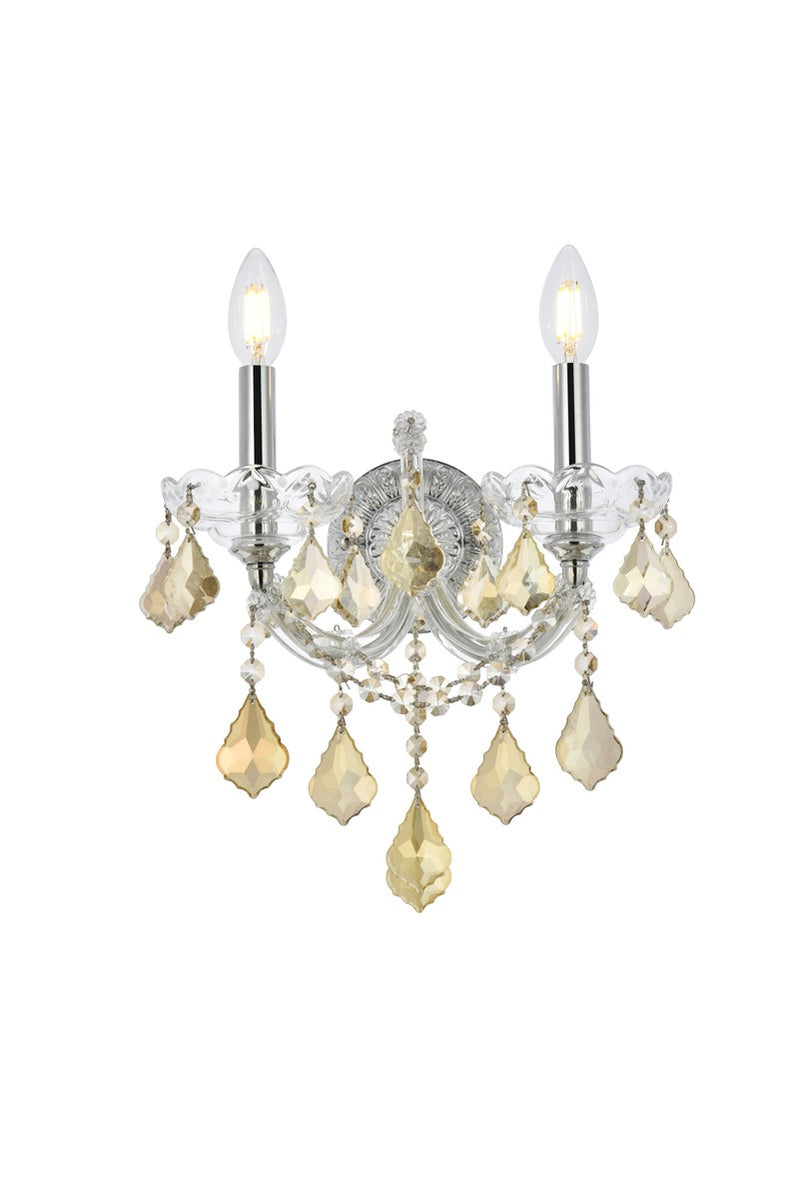 Maria Theresa 2-Light Wall Sconce - Lamps Expo