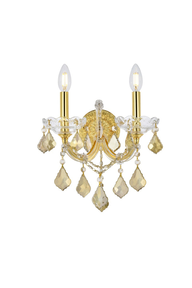 Maria Theresa 2-Light Wall Sconce - Lamps Expo