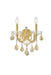 Maria Theresa 2-Light Wall Sconce - Lamps Expo