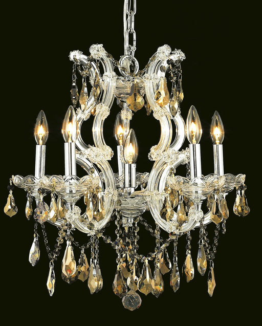 Maria Theresa 6-Light Chandelier - Lamps Expo