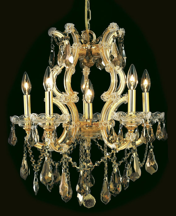 Maria Theresa 6-Light Chandelier - Lamps Expo