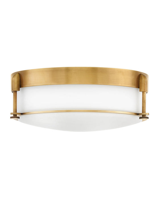 Colbin Large Flush Mount in Heritage Brass