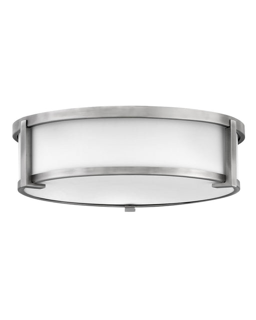 Lowell Large Flush Mount in Antique Nickel