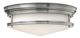 Hadley Large Flush Mount in Antique Nickel