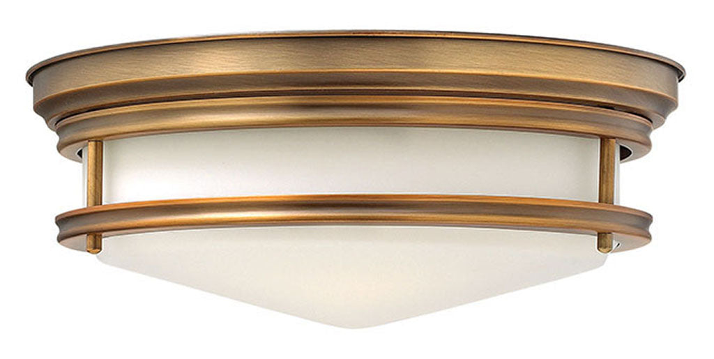 Hadley Large Flush Mount in Brushed Bronze