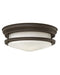 Hadley Medium Flush Mount in Oil Rubbed Bronze