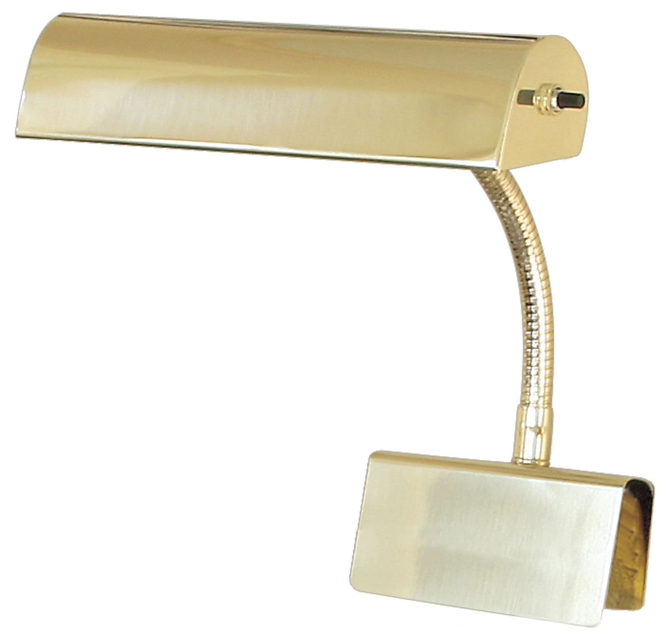 Grand Piano Lamp 10 Inch Polished Brass