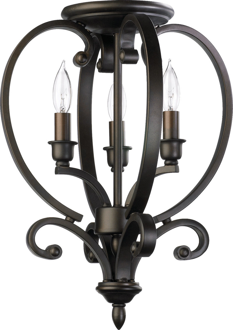 Bryant Traditional Dual Mount in Oiled Bronze
