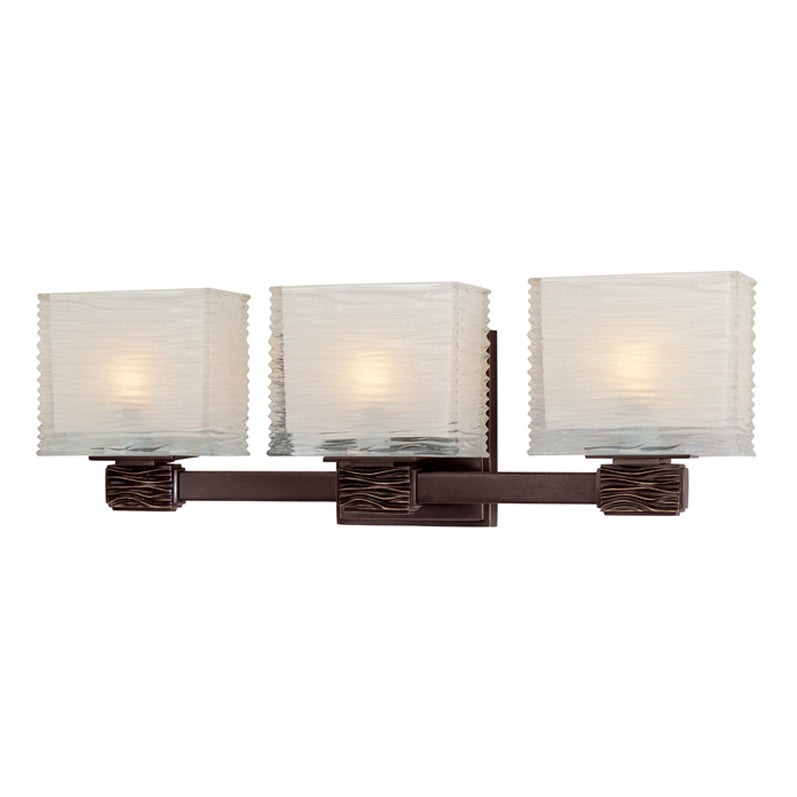 Hartsdale 3 Light Bath Bracket in Old Bronze - Lamps Expo