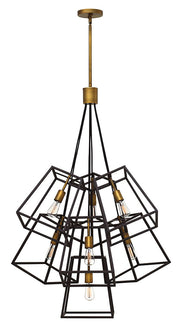 Fulton Seven Light Multi Tier in Bronze