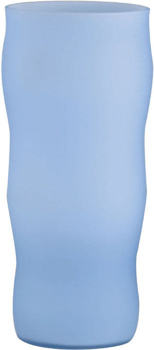 Lite Source (LS-3522L/BLU) Glass-Vase Table Lamp