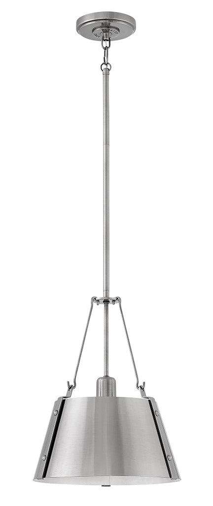 Cartwright Small Pendant in Polished Antique Nickel