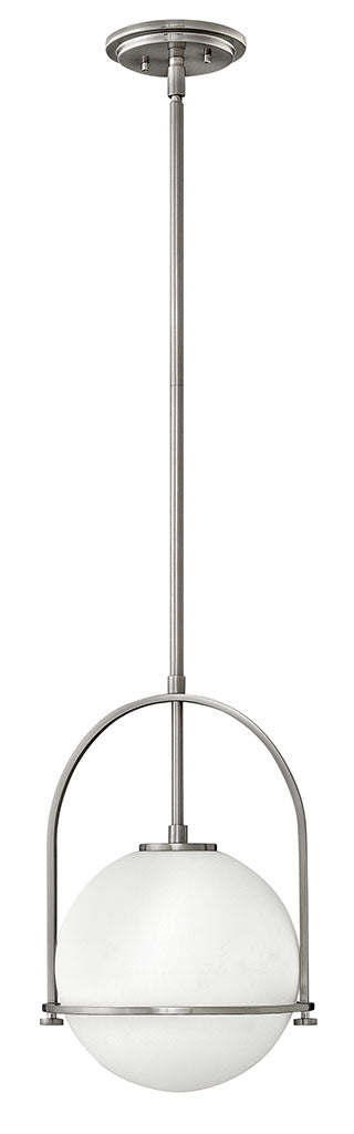 Somerset Medium Pendant in Brushed Nickel