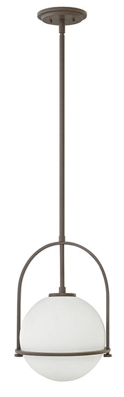Somerset Medium Pendant in Buckeye Bronze
