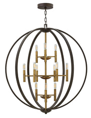 Euclid Large Three Tier Orb in Spanish Bronze