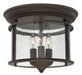 Gentry Medium Flush Mount in Olde Bronze