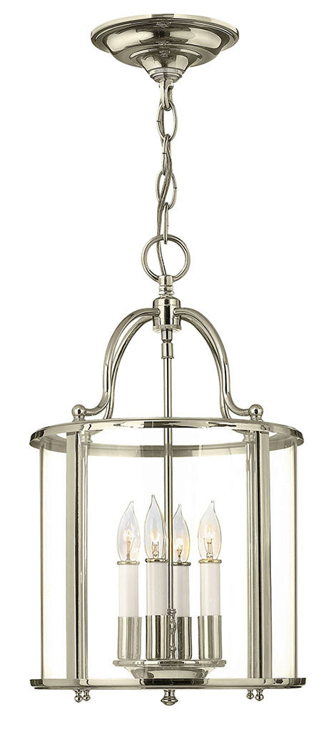 Gentry Medium Single Tier in Polished Nickel