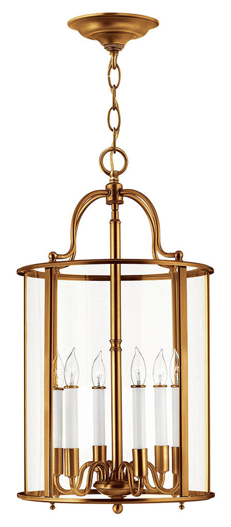Gentry Large Single Tier in Heirloom Brass