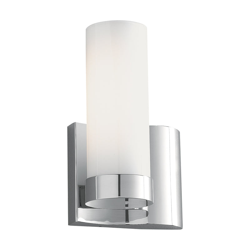 Wave 1 Light Right Side Sconce in Chrome - Lamps Expo
