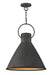 Winnie Medium Pendant in Aged Zinc