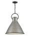 Winnie Medium Pendant in Rustic Pewter