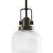 Archie 1-Light Mini-Pendant in Venetian Bronze