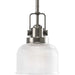 Archie 1-Light Mini-Pendant in Antique Nickel