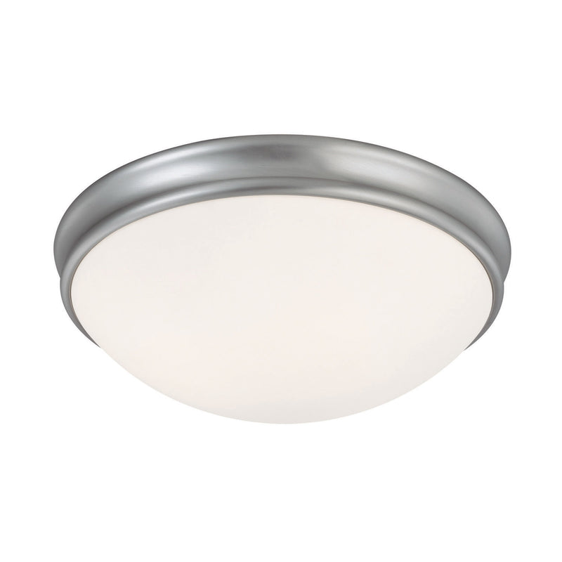 3 Light Flush and Semi-Flush in Matte Nickel