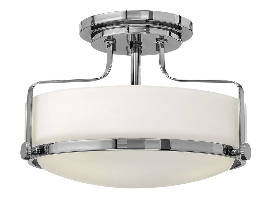 Harper Medium Semi-Flush Mount in Chrome