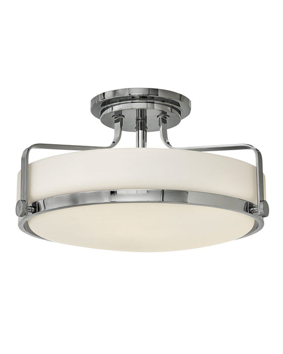 Harper Large Semi-Flush Mount in Chrome