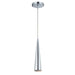 Sliver 1-Light Pendant in Chrome