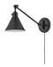 Arti Small Single Light Sconce in Black