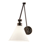 Exeter 1 Light Wall Sconce in Old Bronze