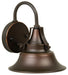 Union 1-Light Wall Lantern in Oiled Bronze Gilded