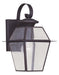 Westover 1 Light Outdoor Wall Lantern in Bronze