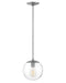 Warby Small Pendant in Polished Antique Nickel