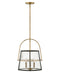 Tournon Medium Pendant in Heritage Brass
