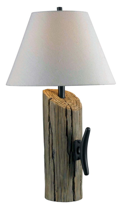 Cole Table Lamps in Wood Grain - Lamps Expo