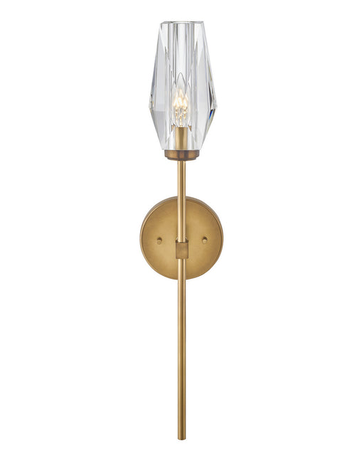 Ana Single Light Sconce in Heritage Brass